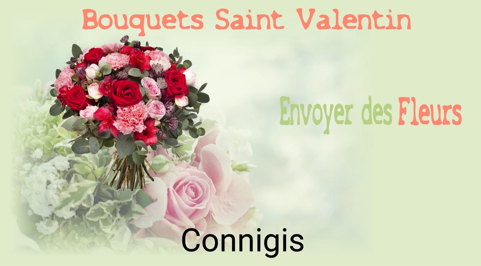 Roses de Saint-Valentin livrées à Connigis